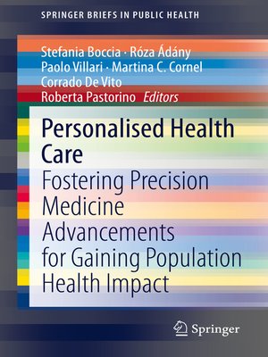 cover image of Personalised Health Care